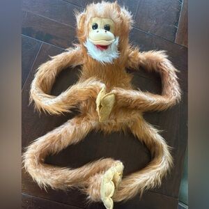 Vintage Orangutan Puppet- Punch’s Plush